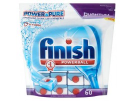 Finish Quantum Power & pure powerball Таблетки для посудомоечной машины 60 шт, 1092 г